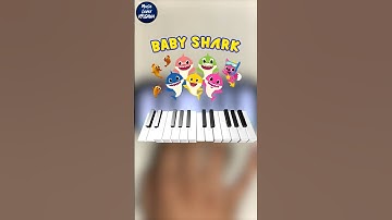 Baby Shark Song Piano Tutorial 🎹 | Music Lover Krishna | #Shorts #BabyShark #Viral
