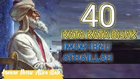 kata kata Bijak Ibnu Atha