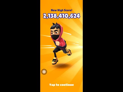 Subway Surfers Final World Record Over 2.1 Billion Points NO CHEATS OR HACKS ! (Double Coins)