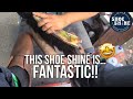 S7e54 fantastic shoe shine service by machine man asmr shoeshine faustoarizmendi