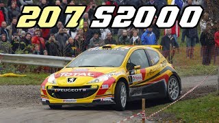 Peugeot 207 S2000 - sounds and action