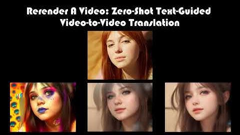 Rerender A Video: Zero-Shot Text-Guided Video-to-Video Translation