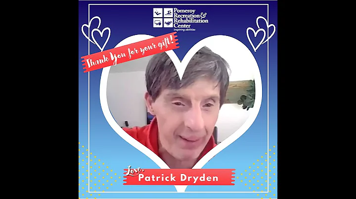 Patrick Dryden thanks Pomeroy!
