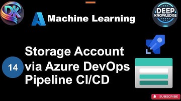 14 How to Create an Azure ML Storage Account with azure pipeline  CICD