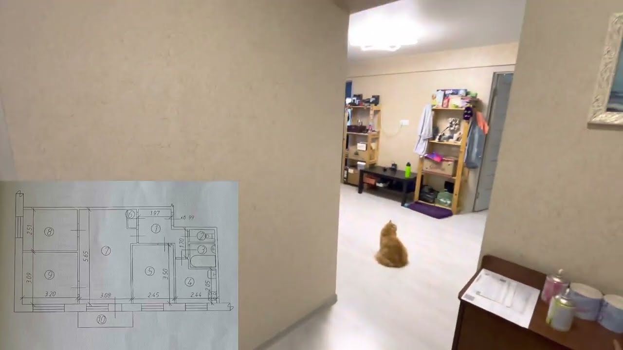 🏠 📐 КЕЙС: Объединение кухни и комнаты в Хрущевке, перепланировка с ...