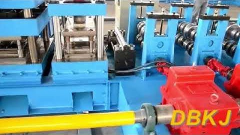 Video for highway guardrail roll forming machine