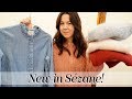 Sézane Haul & Try-on! New-in Sézane: Gaspard Sweater, Henry Boots & More! | Kait Bos