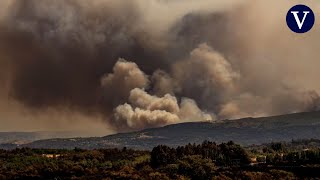La magnitud de los incendios en Galicia: el equivalente a siete Barcelonas