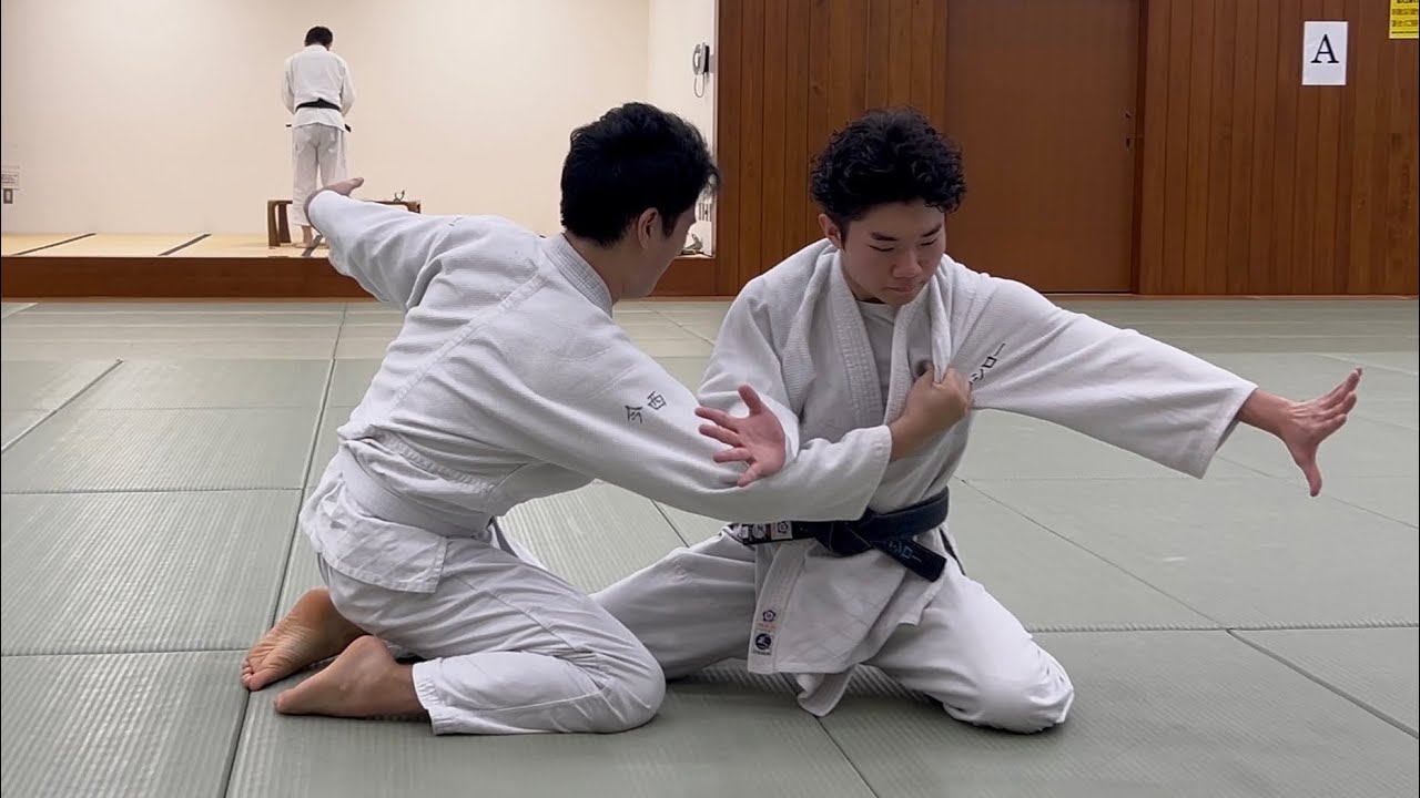 【座技 地稽古】 Zagi pressure practice 