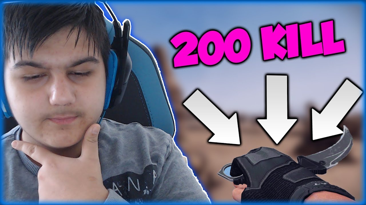 +5 KARAMBİT İLE 200 KİLL ALDIM - ZULA