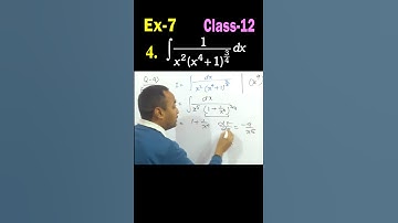 Integral Exercise 7 Misc Q 4 Class12 | NCERT Fast Maths Tricks Solutions | #Shorts