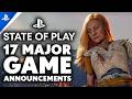 17 MASSIVE PS5 Game Reveals From State of Play That Dropped Everyone's Jaws