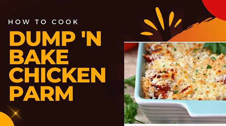 DUMP AND BAKE CHICKEN PARM - First Time Making This Recipe | Cook With Me