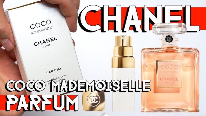 UNBOXING CHANEL COCO MADEMOISELLE PARFUM PURSE SPRAY 7.5ml (WHITE AND GOLD)  