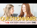 Web design client questionnaire: what to ask before you start designing