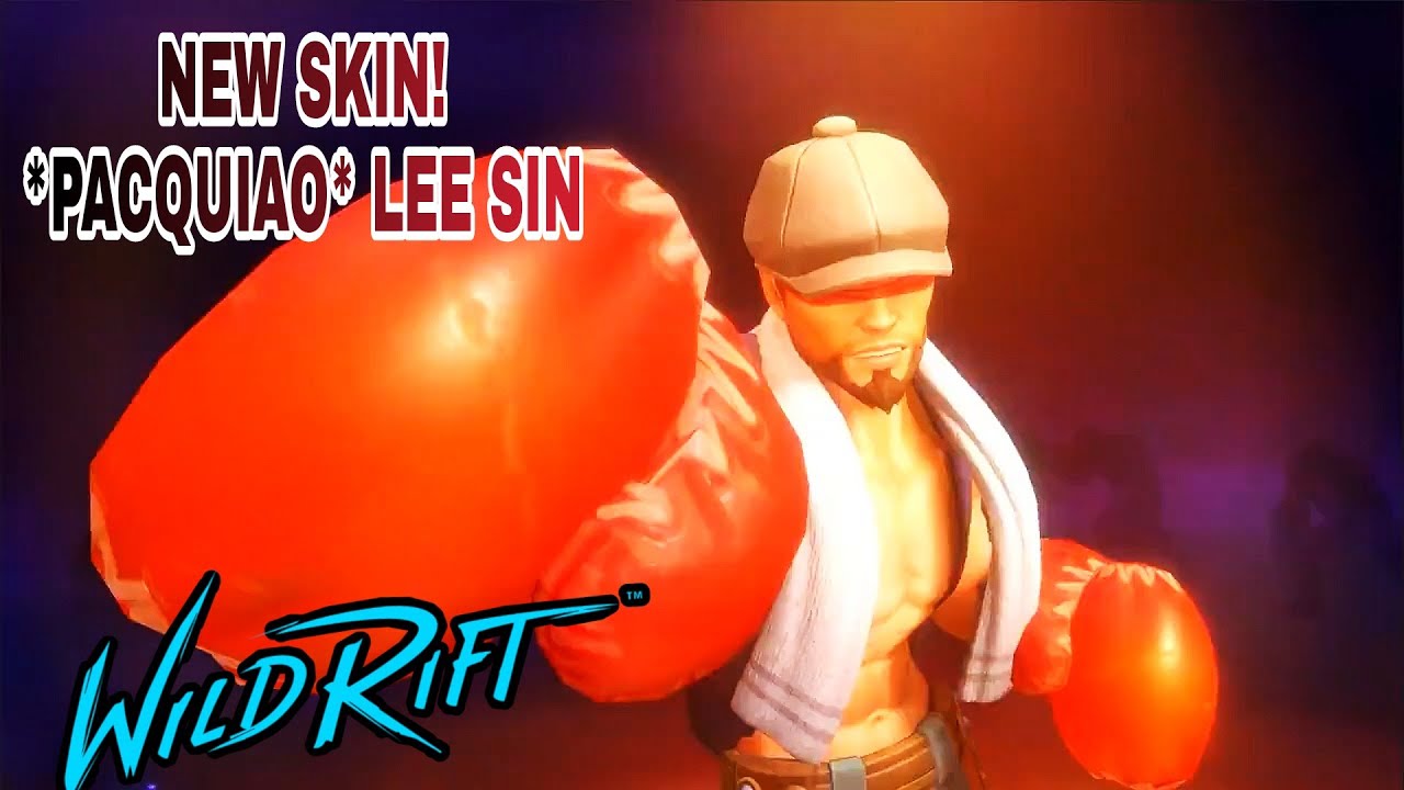 NEW SKIN *KNOCKOUT LEE SIN* IN WILDRIFT