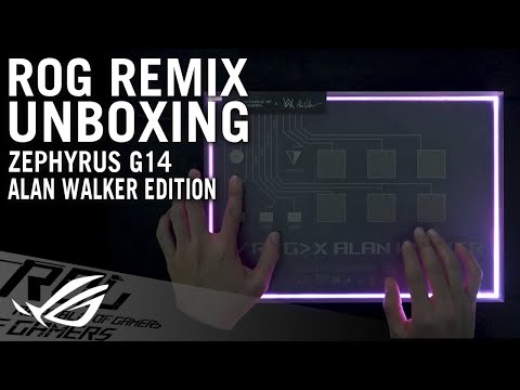 ROG Remix unboxing - ROG Zephyrus G14 AW SE | ROG
