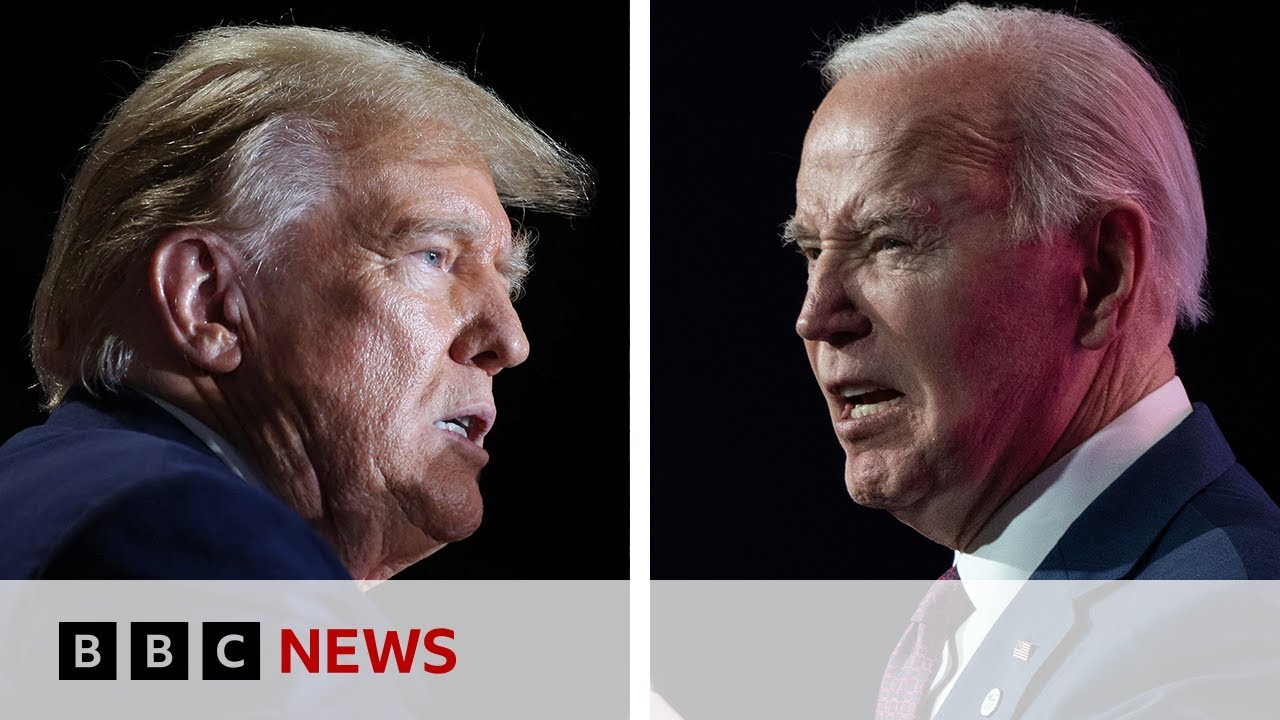 Donald Trump and Joe Biden set for US election rematch | BBC News