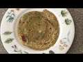 Spinach Masala Chapathi