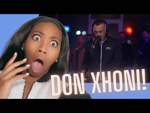 AMERICAN REACTS to Don Xhoni - Make a Pose (Freestyle) | Gjoni Black me Meriton Mjekiqin