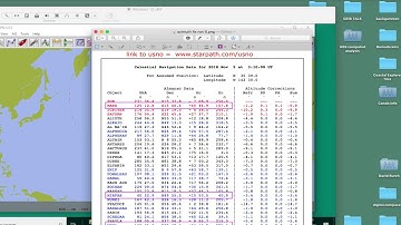 OpenCPN Cel Nav Plugin Part 3