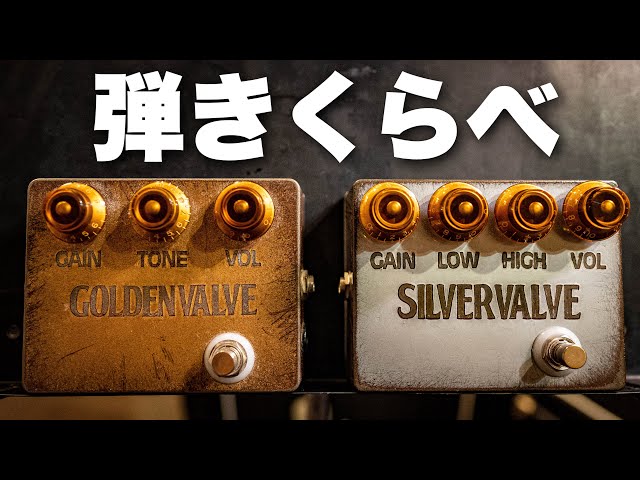 Funk Ojisanのペダルを弾いてみた🎸 【オーバードライブ】GOLDEN VALVE & SILVER VALVE