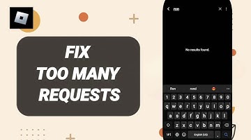How To Fix And Solve Too Many ReQuests On Roblox App