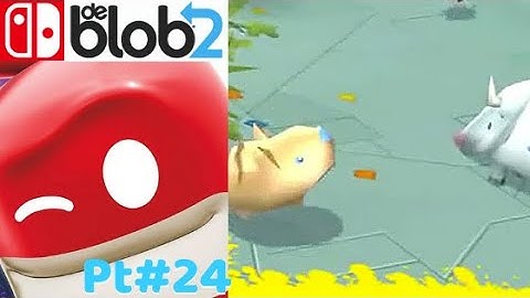 De Blob 2 Walkthrough Gameplay - Part 24 - Hydro Power Station! | Nintendo (Switch)