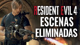 LAS ESCENAS ELIMINADAS RESIDENT EVIL 4 REMAKE 2023 IBA A SER DIFERENTE