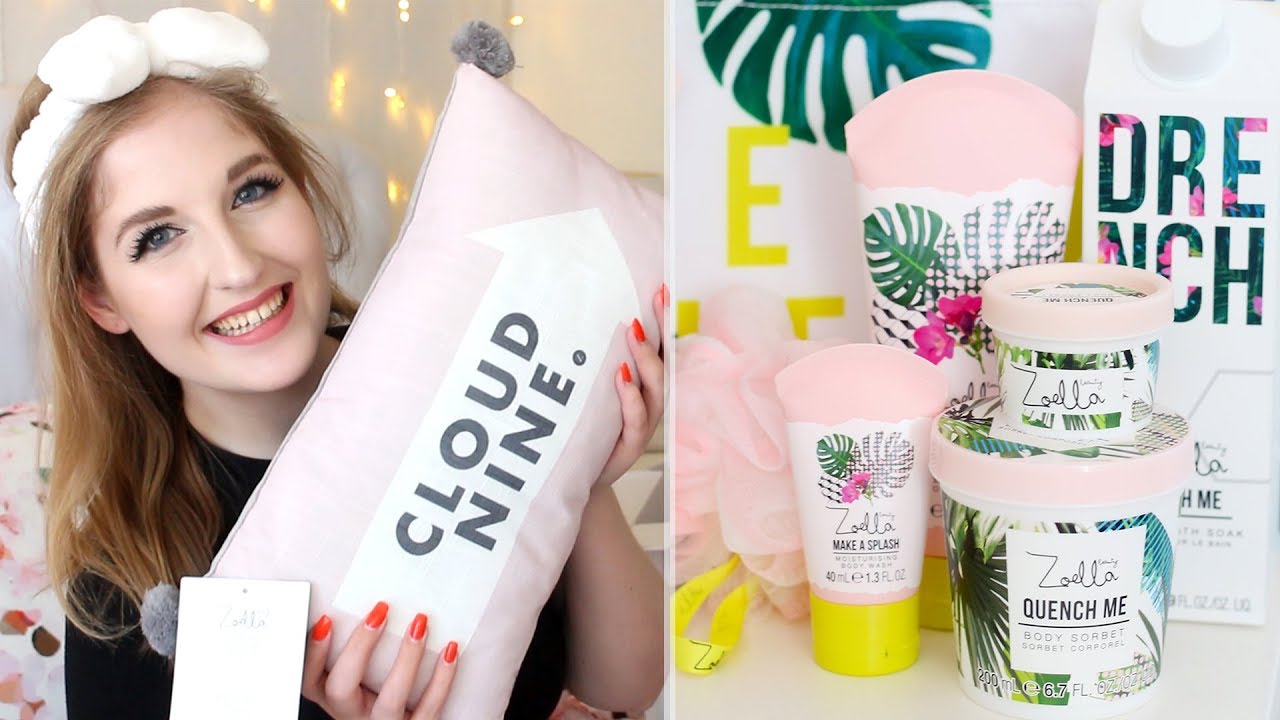 MASSIVE ZOELLA BEAUTY HAUL SPLASH BOTANICS SNOWELLA GELATO