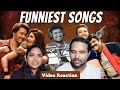    funniest songs troll reaction empty hand  tamil couple reaction