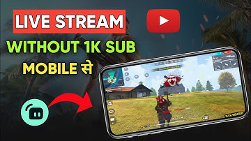 How to Live Stream on Mobile using Streamlabs with Internal Audio Without 1k Subscriber