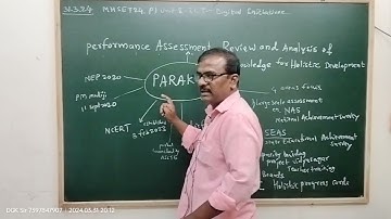 MH SET 2024: P 1 Unit 8 ICT Digital Initiative - PARAKH
