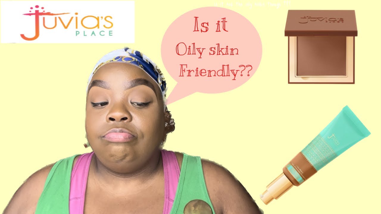 New! Juvia’s Place Radiant foundation & powder Review + Oily skin wear test!! oilyskin 