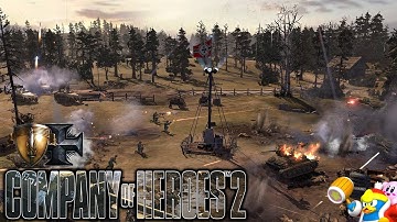 CoH2 1v1 - Ruud (OKW) vs. Goodfella (US) - Oberkommando Aggro