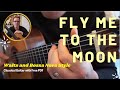 Fly me to the moon  34 waltz and bossa nova 2 in 1  classical guitar  free pdf 