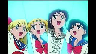 Sailor Moon R Group Transformation From Episode 54 korean Redub