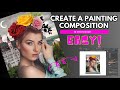 How to create an amazing painting  composition in photoshop