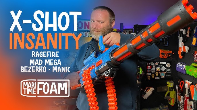 X Shot Insanity line : r/Nerf