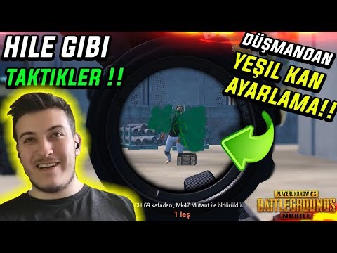 Daha Önce Hiç Görmediğiniz Hile Gibi Taktikler - PUBG Mobile