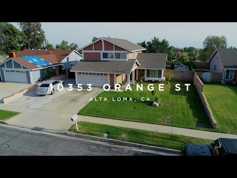 10353 Orange St., Alta Loma, CA home video tour