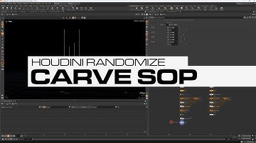 Randomize Carve Lengths In Houdini