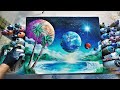 SPACE OASIS - SPRAY PAINT ART By Skech