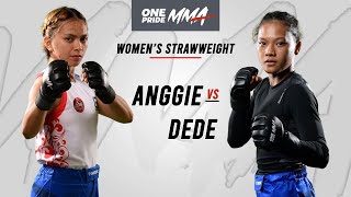 ANGGIE MANDAGI VS DEDE DINA MARIANA | FULL FIGHT ONE PRIDE MMA 75 LOCAL PRIDE #10 JAKARTA