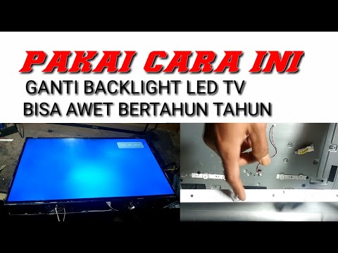 Video: Lampu Latar Untuk TV: Pilih Jalur LED Dan Lampu LED Untuk TV 32 Inci Dan Saiz Lain