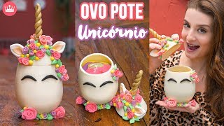 OVO NO POTE UNICÓRNIO (receita especial Páscoa: tendência) – Cozinha do Bom Gosto