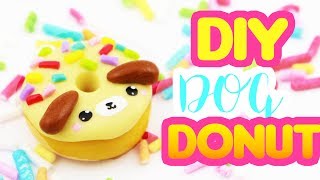 DIY Clay DOG DONUT!! | KAWAII FRIDAY