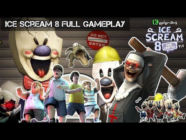 Ice Scream 8 full gameplay 