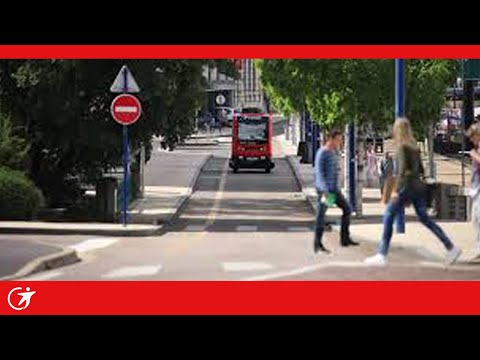 Autonomous transportation service on open roads in city center Verdun | Transdev
