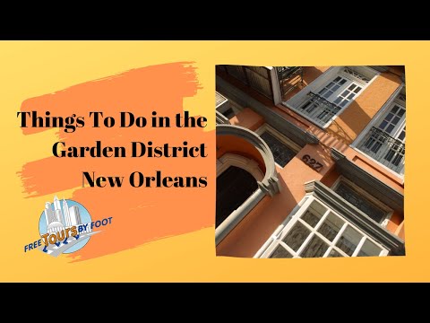 Video: Le 5 migliori attività nel Garden District di New Orleans